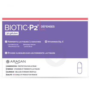 Biotic P2 Défenses 30 Gélules