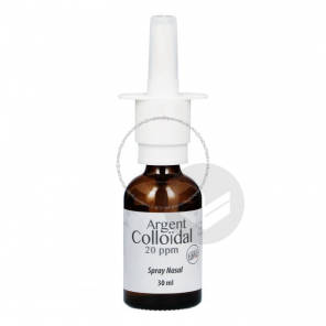 Spray Nasal Argent Colloïdal 20ppm - 30ml