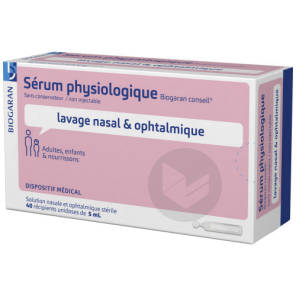 Serum Physiologique  Conseil Solution 40unidoses/5ml