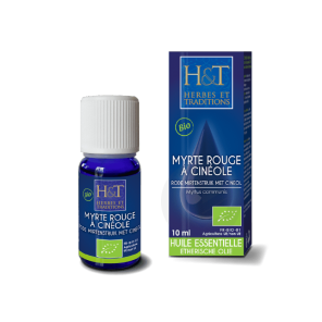 Huile Essentielle Myrte Rouge À Cinéole 10ml