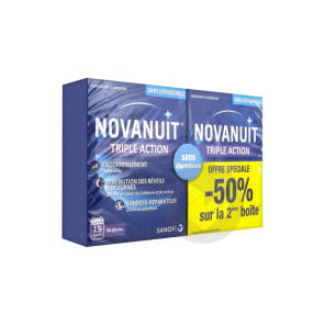  Novanuit Triple Action Lot De 2 X 30 Gélules