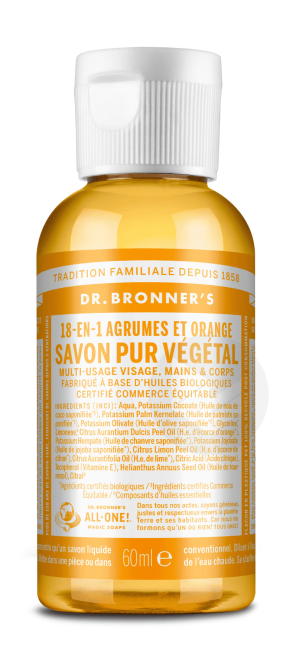 Savon Liquide Agrumes 18 En 1 60ml