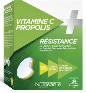 Vitamine C + Propolis 24 Comprimés