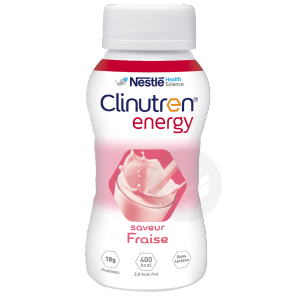 Clinutren Energy Nutriment Fraise 4x200ml