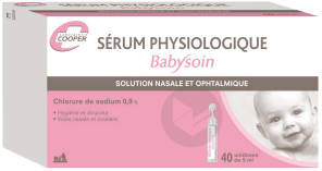 Babysoin Serum Physiologique 40 Unidoses