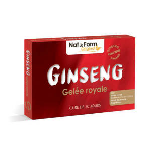 Nat Form Naturellement Ginseng Gelee Royale S Buv 30 Amp 10 Ml