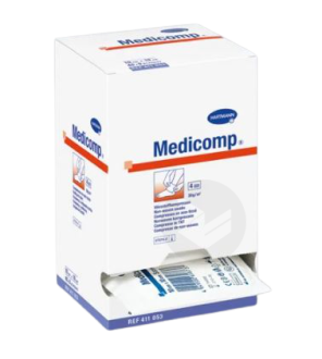 Medicomp Compr Stérile 7,5x7,5cm 25sach/2
