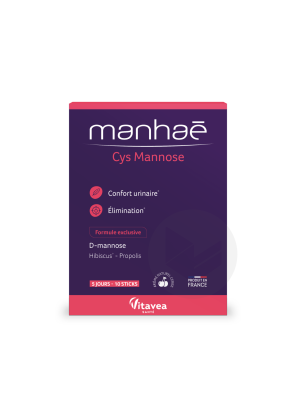 Manhaé Cys Mannose 10 Sticks