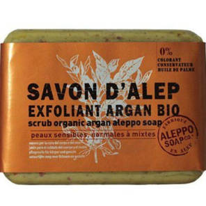 Savon D Alep Exfoliant Argan Bio 100 G