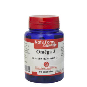 Nat Form Naturellement Omega 3 Caps B 80