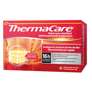 Thermacare Patch Chauffant Bas Du Dos X4