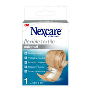 Pansement Textile Universel Nexcare Flexible, 1m X 6cm
