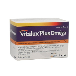 Vitalux Plus Omega 3x26 Capsules