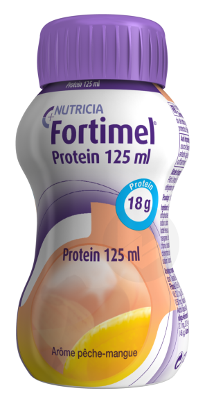 Fortimel Protein Pêche-mangue 125 Ml