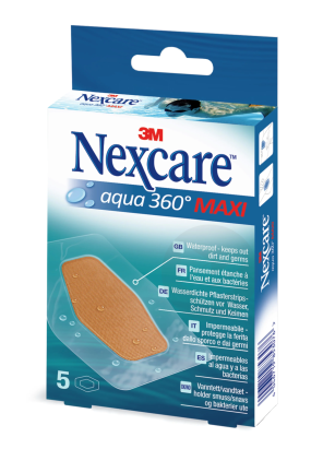 Nexcare Aqua 360° Maxi 59mm X 88mm X5