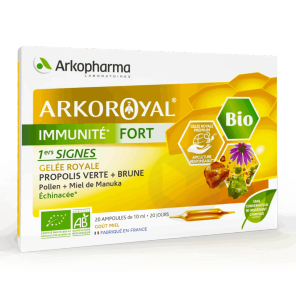 Arkoroyal Immunité Fort Bio 20x10ml