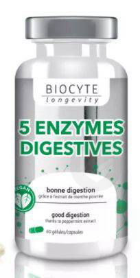 5 Enzymes Digestives 60 Gélules