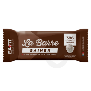 La Barre Gainer Chocolate & Vanilla Cream 90g