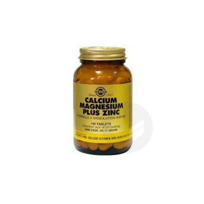 Calcium Magnesium Zinc 100 Comprimés