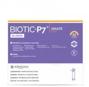 Biotic P7 Adulte 10 Sticks