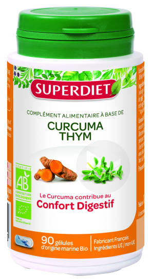 Curcuma Thym Bio 90 Gélules