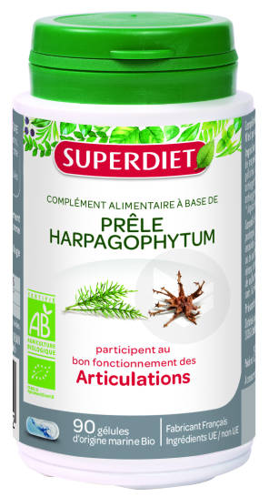 Prêle Harpagophytum Bio 90 Gélules