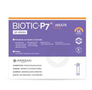Biotic P7 Adulte 30 Sticks