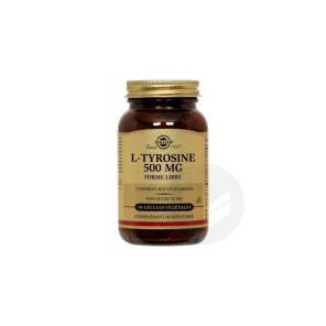 L-tyrosine 500 Mg 50 Gélules Végétales