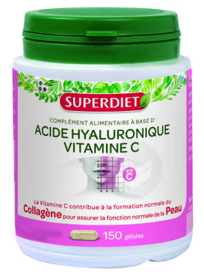 Acide Hyaluronique + Vitamine C 150 Gélules