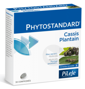 Phytostandard Cassis / Plantain 30 Comprimés