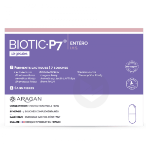 Biotic P7 Entéro 10 Gélules