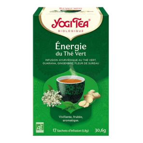 Énergie Du Thé Vert 17 Sachets