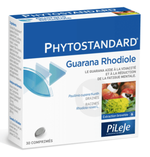 Phytostandard Guarana Rhodiole 30 Comprimés