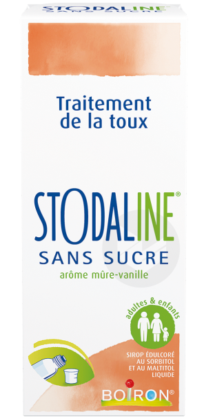 Stodaline Sirop Sans Sucre Édulcoré Au Sorbitol Et Au Maltitol Liquide (flacon De 200ml)