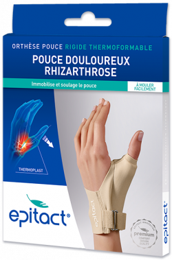 Orthèse Pouce De Repos Thermoformable Droite Taille S