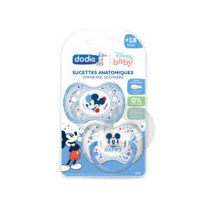 Sucette Anatomique +18 Mois Duo Mickey A65