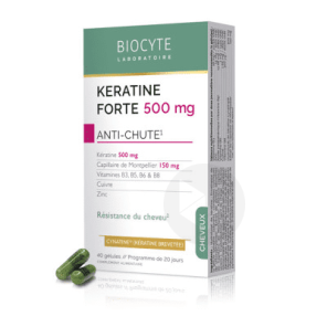 Keratine Forte 900mg Boost 40 Gélules
