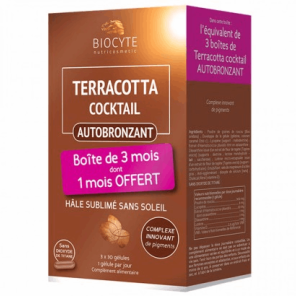 Terracotta Cocktail Autobronzant 3 X 30 Comprimes