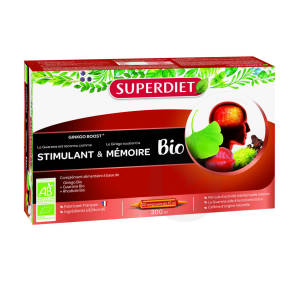 Stimulant Mémoire Bio (ginkgo Boost Bio) 20 Ampoules De 15ml
