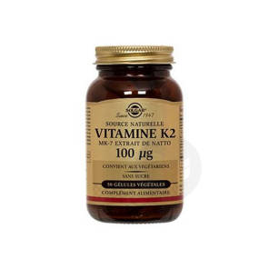 Vitamine K2 Mk7 50 Gélules