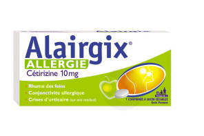  Allergie Cetirizine 10 Mg Comprimé À Sucer Sécable (plaquette De 7)