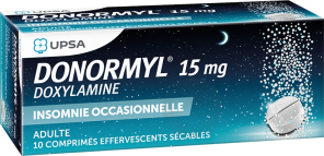 Donormyl 15 Mg Comprimé Effervescent Sécable (tube De 10)