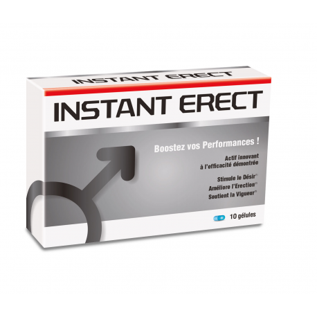 Instant erect 10 gélules