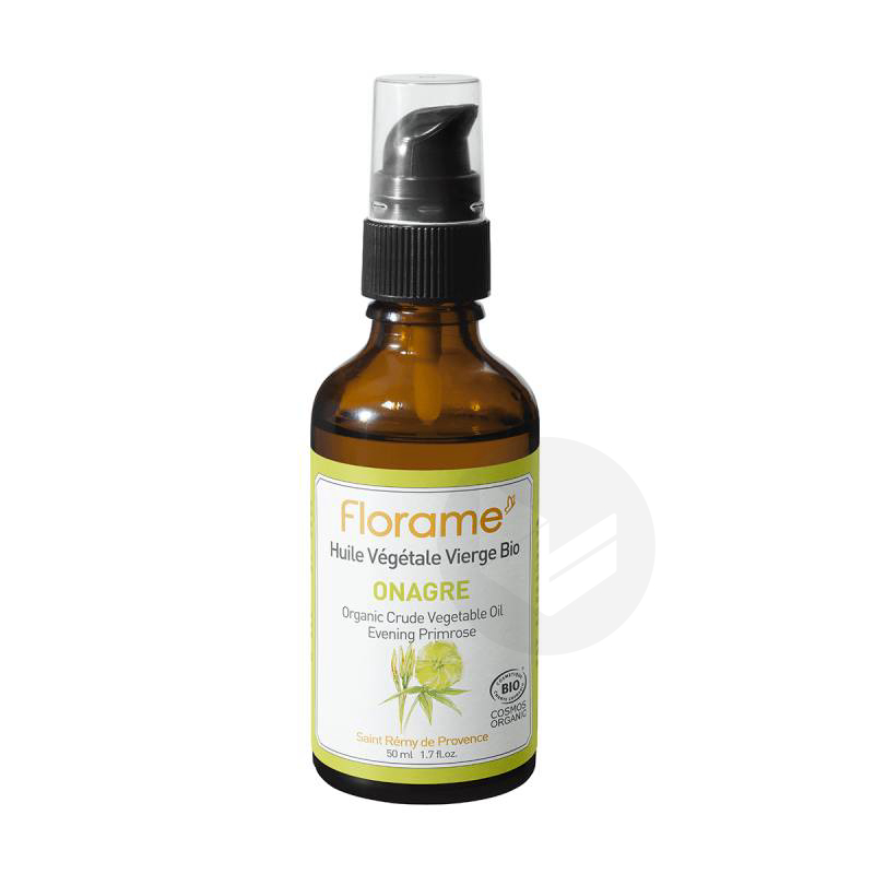 Huile Végétale d'Onagre Bio 50ml