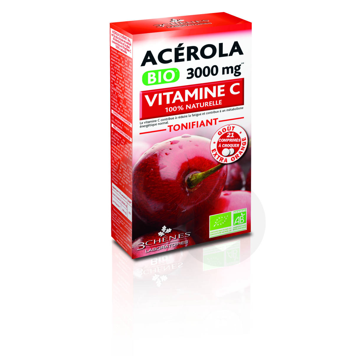 Acérola Bio 3000 21 comprimés
