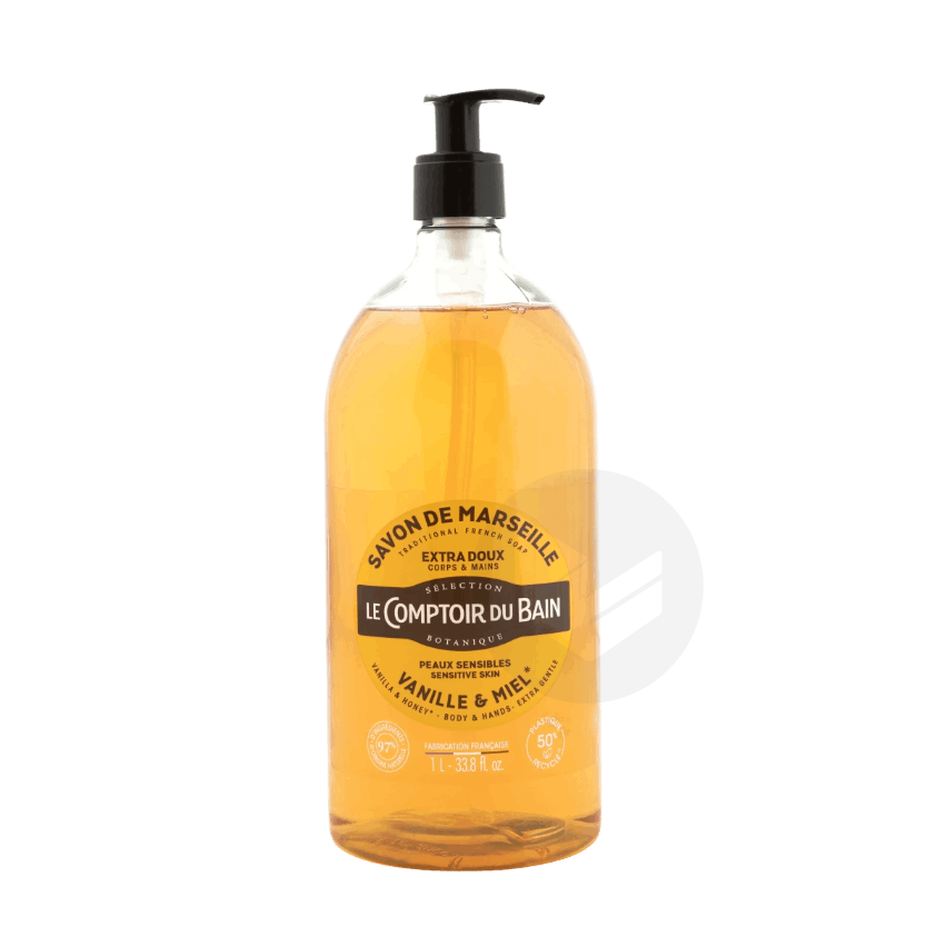 Savon liquide - Vanille et miel 1l