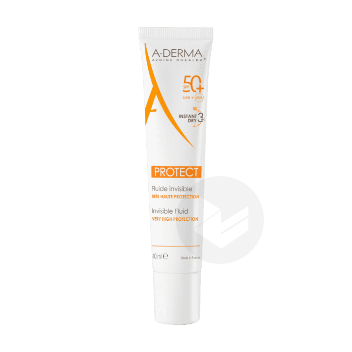 Protect Fluide Solaire Visage Invisible SPF50+ 40ml