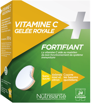 Vitamine C + Gelée Royale 24 comprimés
