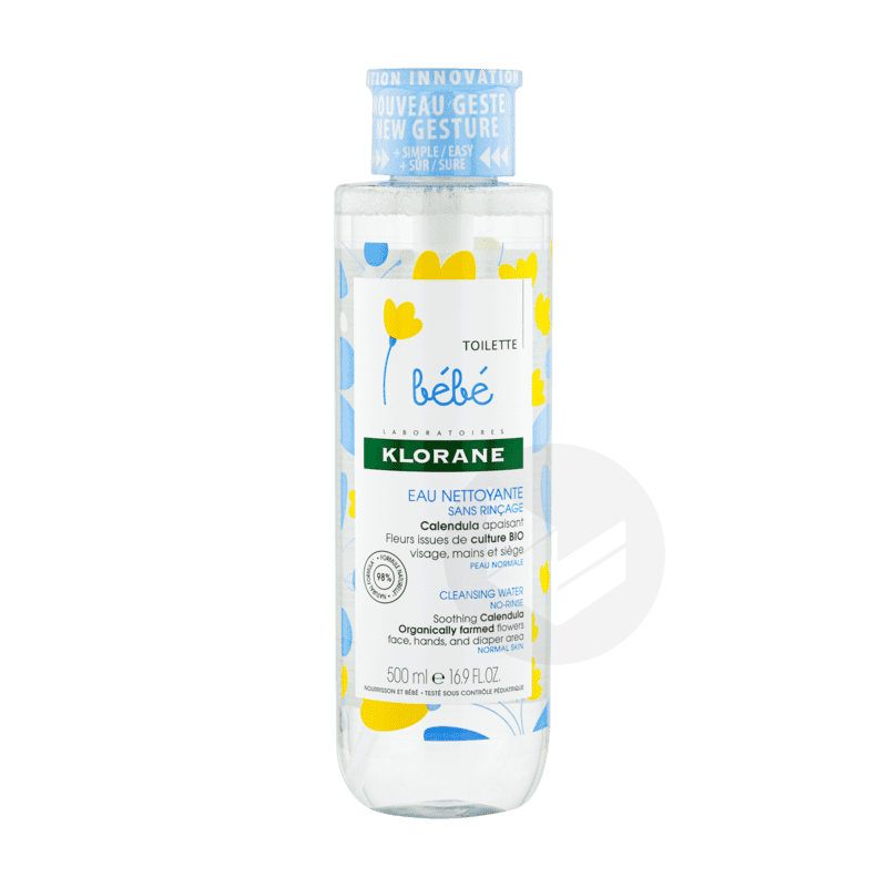Eau nettoyante bébé 500ml