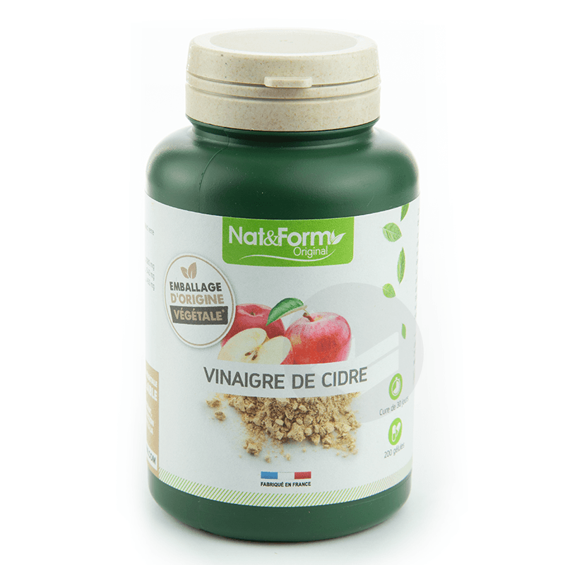 NAT&FORM NATURELLEMENT Vinaigre de Cidre Gél B/200